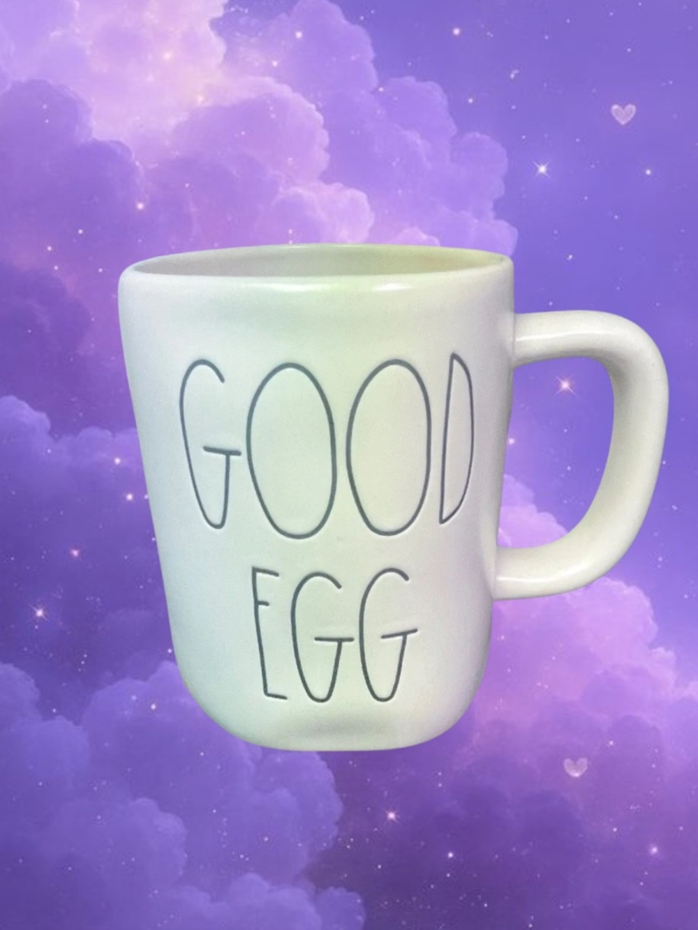 Rae Dunn "Good Egg" "Bad Egg" Mug